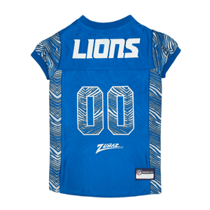 NFL Detroit Lions Zubaz Pet Jersey