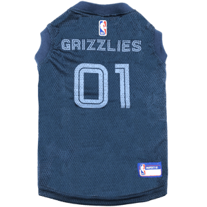 NBA Memphis Grizzlies Basketball Mesh Pet Jersey
