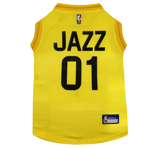 NBA Utah Jazz Mesh Basketball Pet Jersey