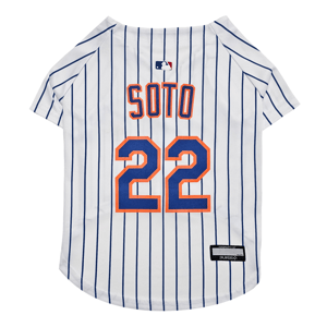 MLBPA New York Mets Juan Soto Pet Jersey