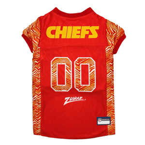 NFL Kansas City Chiefs Zubaz Pet Jersey