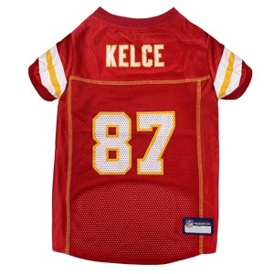 NFLPA Kansas City Chiefs Travis Kelce Pet Jersey