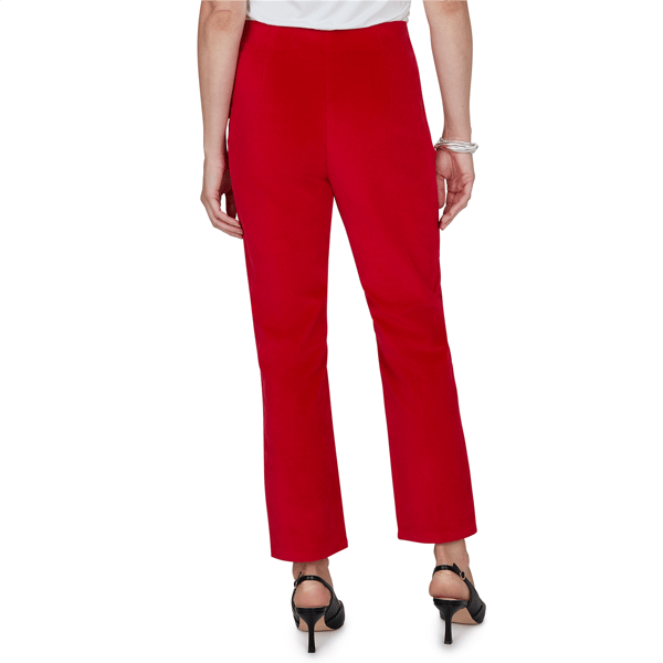 Womens Ruby Rd. Mysterious Romance Solid Pull On Pants alternate view