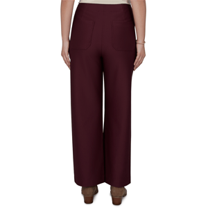 Womens Ruby Rd. English Countryside Solid Pique Knit Pants alternate view