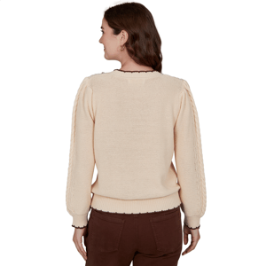 Womens Ruby Rd. English Countryside Cable Knit Sweater alternate view