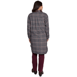 Petite Ruby Rd. English Countryside Collared Plaid Coatigan alternate view