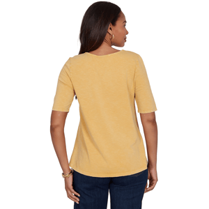 Womens Ruby Rd. Sedona Escape V Neck Soutache Trim Blouse alternate view