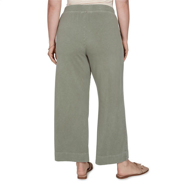 Plus Size Ruby Rd. Sedona Escape Snow Wash Wide Leg Pants alternate view