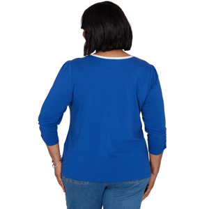Plus Size Ruby Rd. Must Haves II Book Club Social Tee alternate view