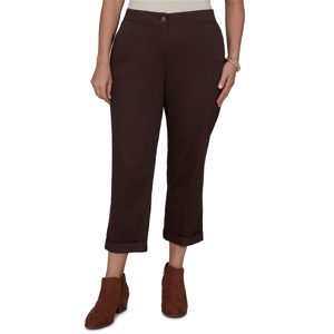 Plus Size Ruby Rd. Romance On The Ranch Washed Twill Pants