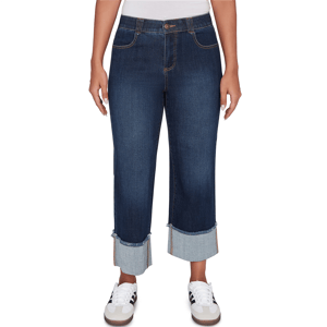Petite Ruby Rd. Key Items Premium Stretch Denim Wide Leg Jeans