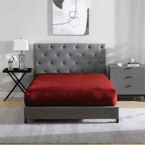 Swift Home Thick Cozy Soft Flannel-Plush Fur Fitted Sheet alternate view