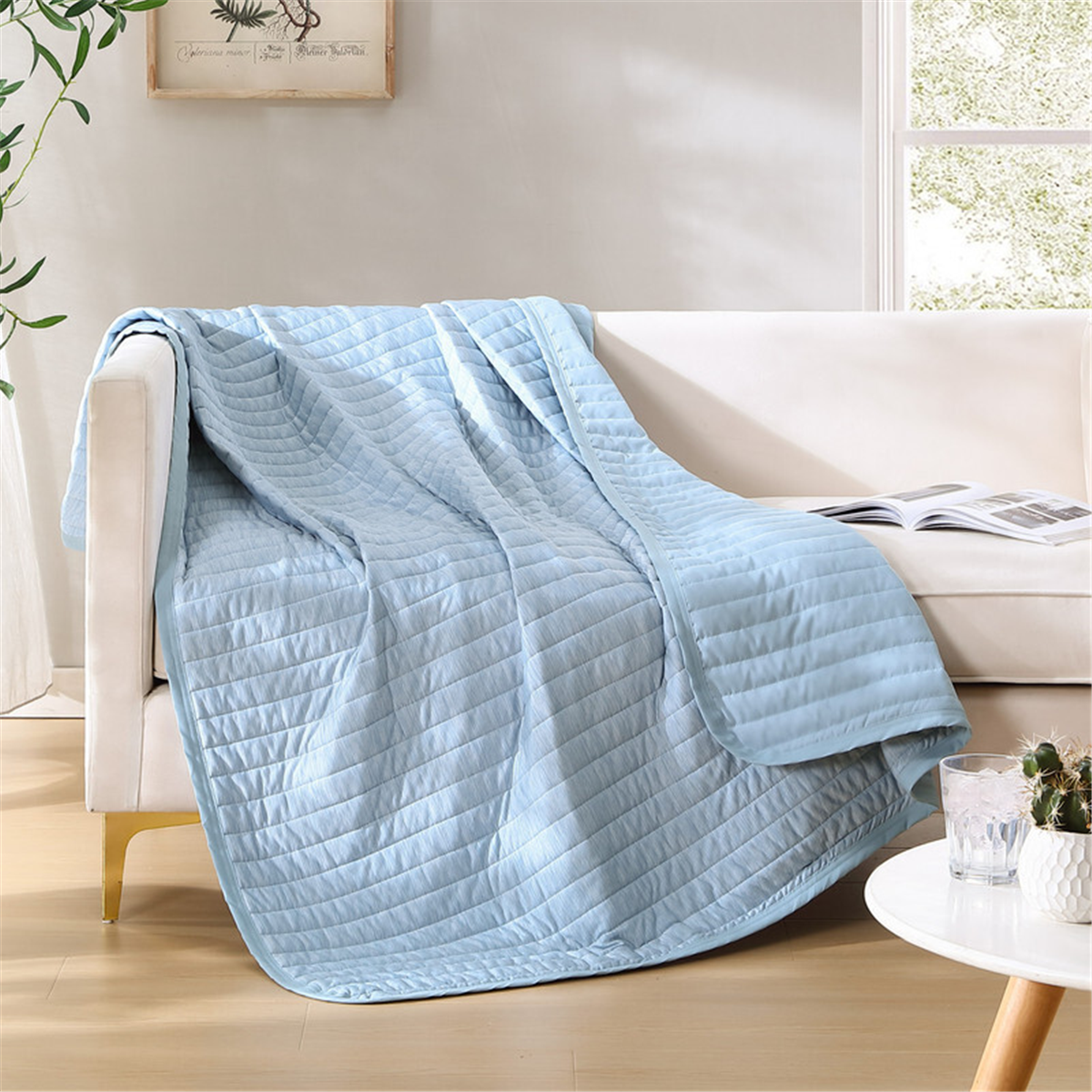 Swift Home Instant Cool to the Touch Dual-Comfort Cooling Blanket