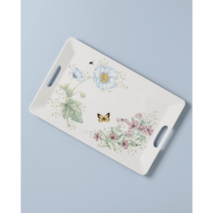 Lenox(R) Butterfly Meadow(R) Melamine Handled Tray