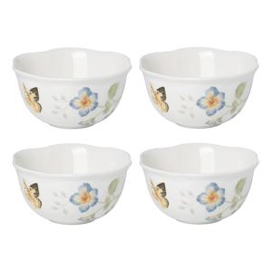 Lenox(R) Butterfly Meadow(R) 4pc. Dessert Bowl Set