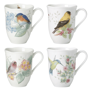 Lenox(R) Butterfly Meadow(R) Flutter Mugs - Set of 4