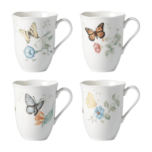 Lenox(R) Butterfly Meadow(R) Mugs - Set of 4
