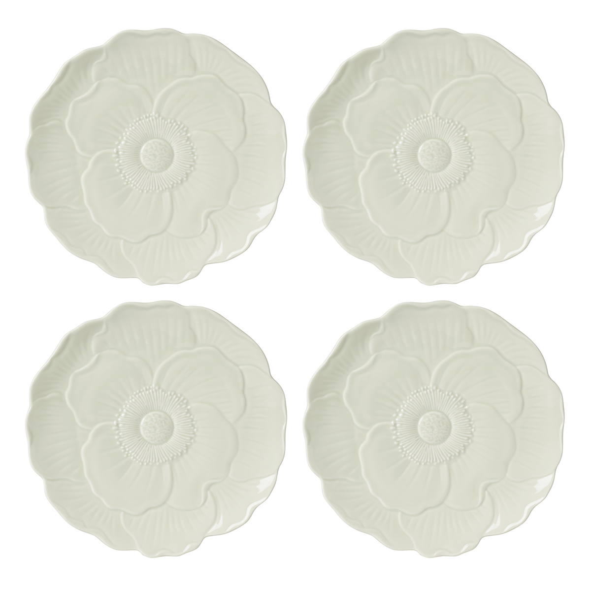 Lenox Butterfly Meadow 4-pc. Porcelain Appetizer Plate, One Size, Multiple Colors