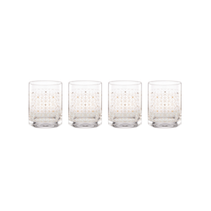 Lenox(R) Tuscany Classics Gold Dust Double Old Fashion Glasses Set
