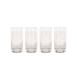 Lenox(R) Tuscany Classics Gold Dust Highball Glasses - Set of 4