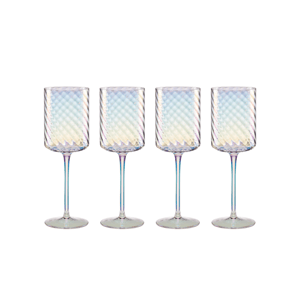 Lenox(R) Tuscany Classics Iridescent Red Wine Glasses - Set of 4