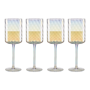 Lenox(R) Tuscany Classics Iridescent White Wine Glasses