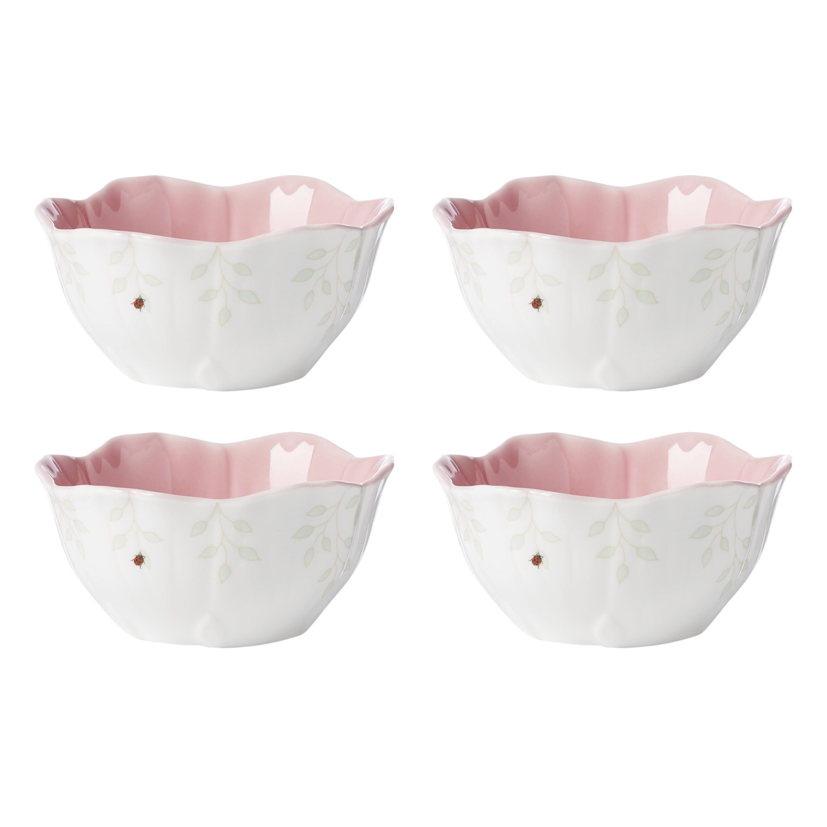 Lenox Butterfly Meadow 4-pc. Porcelain Ice Cream Bowl, One Size, Multiple Colors