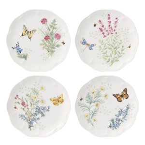 Lenox(R) Butterfly Meadow(R) Herbs Accent Plates - Set of 4