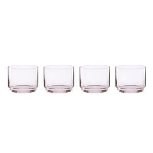 Lenox(R) Tuscany Stackable Blush Short Glasses - Set of 4