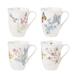 Lenox(R) Butterfly Meadow(R) Herbs Mugs - Set of 4