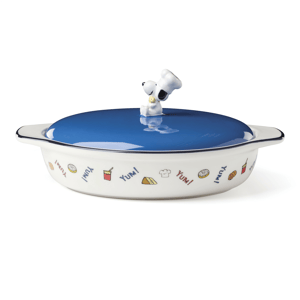 Lenox(R) Chef Snoopy Covered Casserole Dish