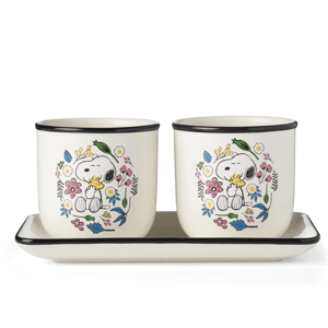 Lenox(R) Chef Snoopy Herb Pots - Set Of 2