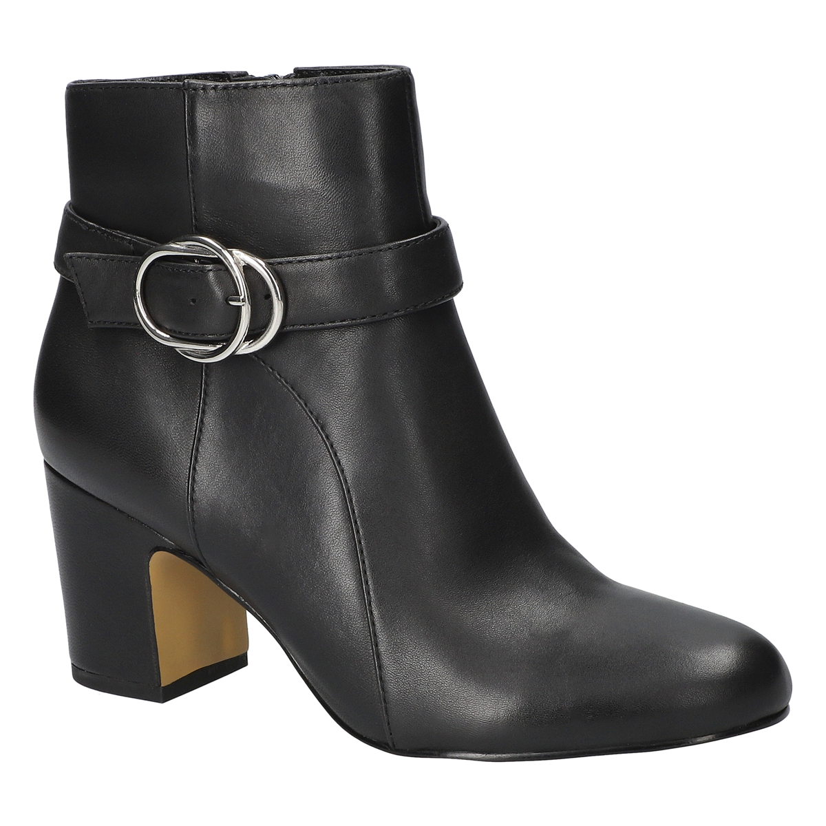 Bella Vita Women's Bobbi Ankle Boot - Asymmetrical Zipper Detail, 2" Block Heel - View #9