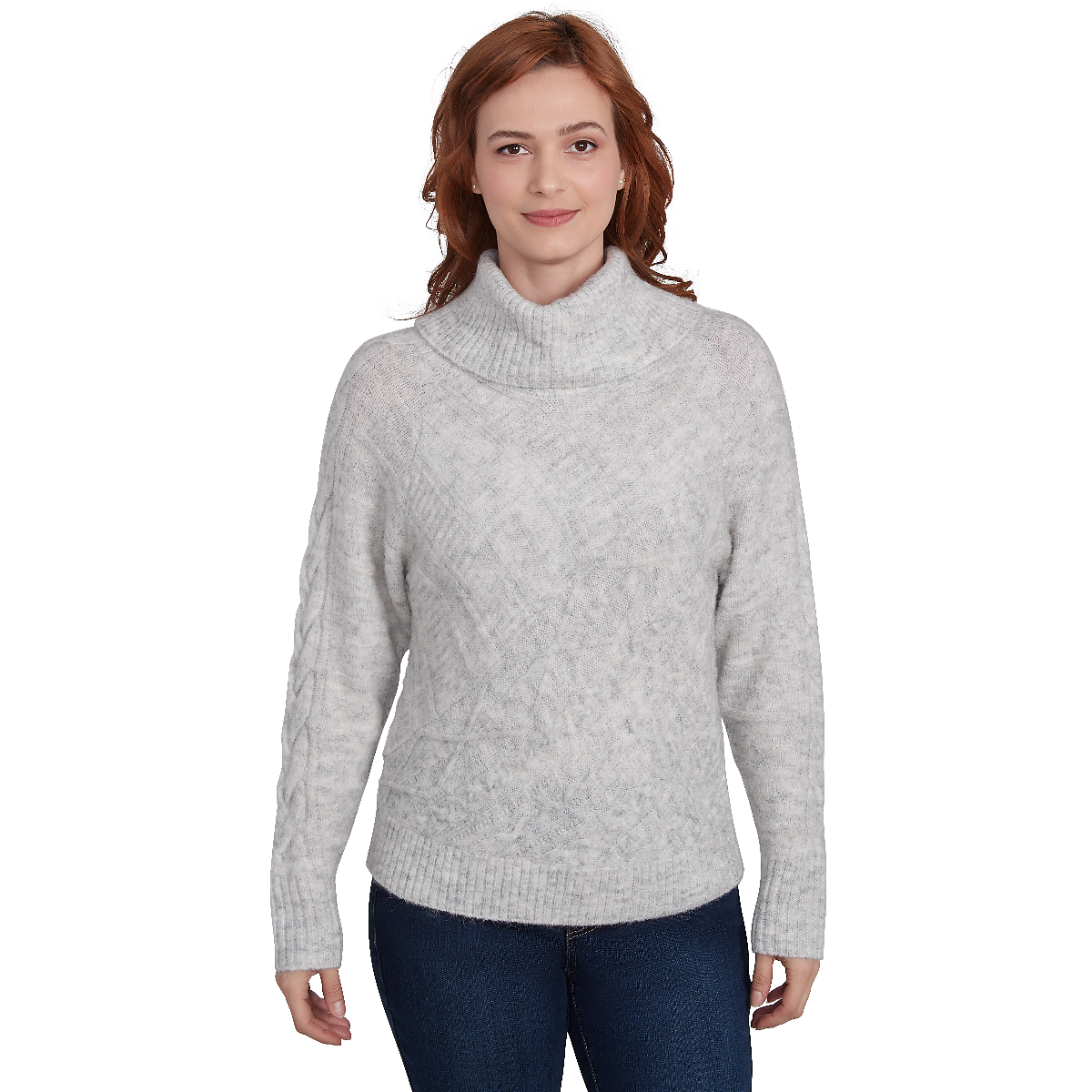 Womens Skye's The Limit Home For The Holidays Turtleneck Sweater