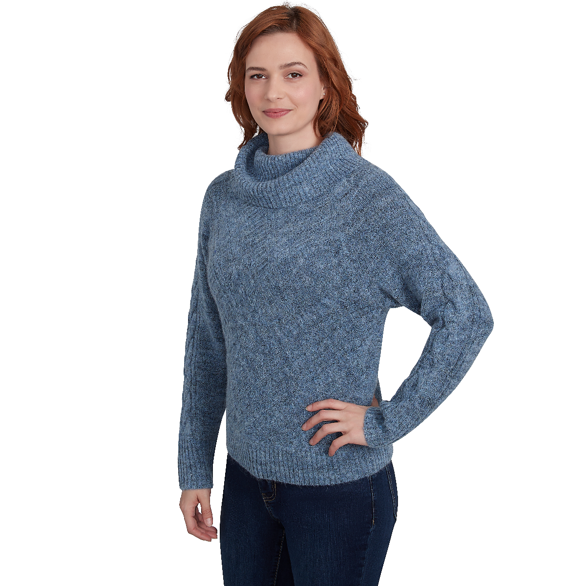 Womens Skye's The Limit Home For The Holidays Turtleneck Sweater