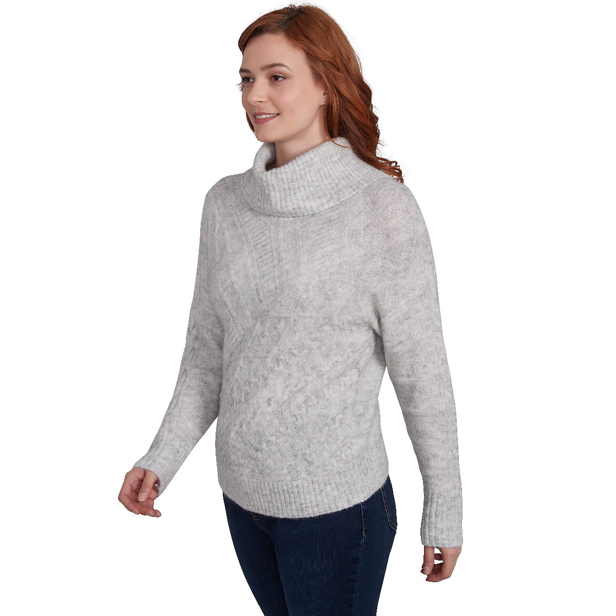 Womens Skye's The Limit Home For The Holidays Turtleneck Sweater