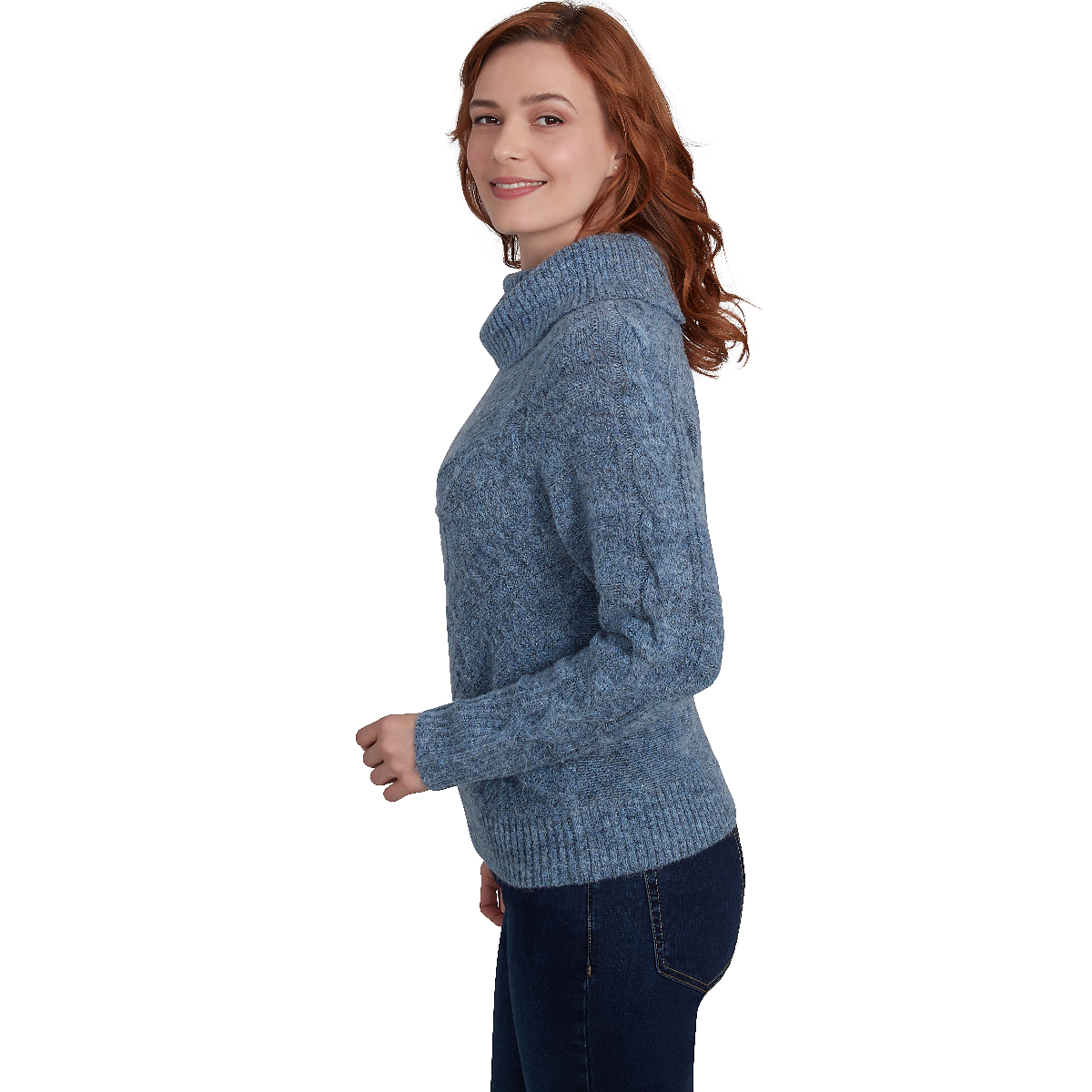 Womens Skye's The Limit Home For The Holidays Turtleneck Sweater