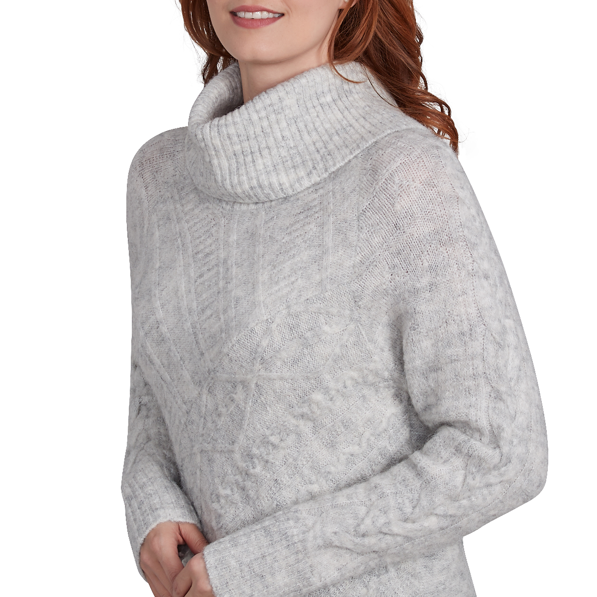 Womens Skye's The Limit Home For The Holidays Turtleneck Sweater