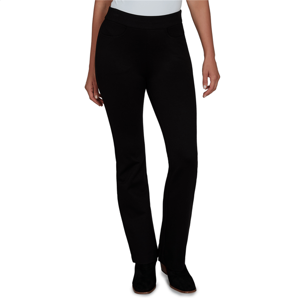 Plus Size Skye's the Limit Wild Romance Pull On Bootcut Pants