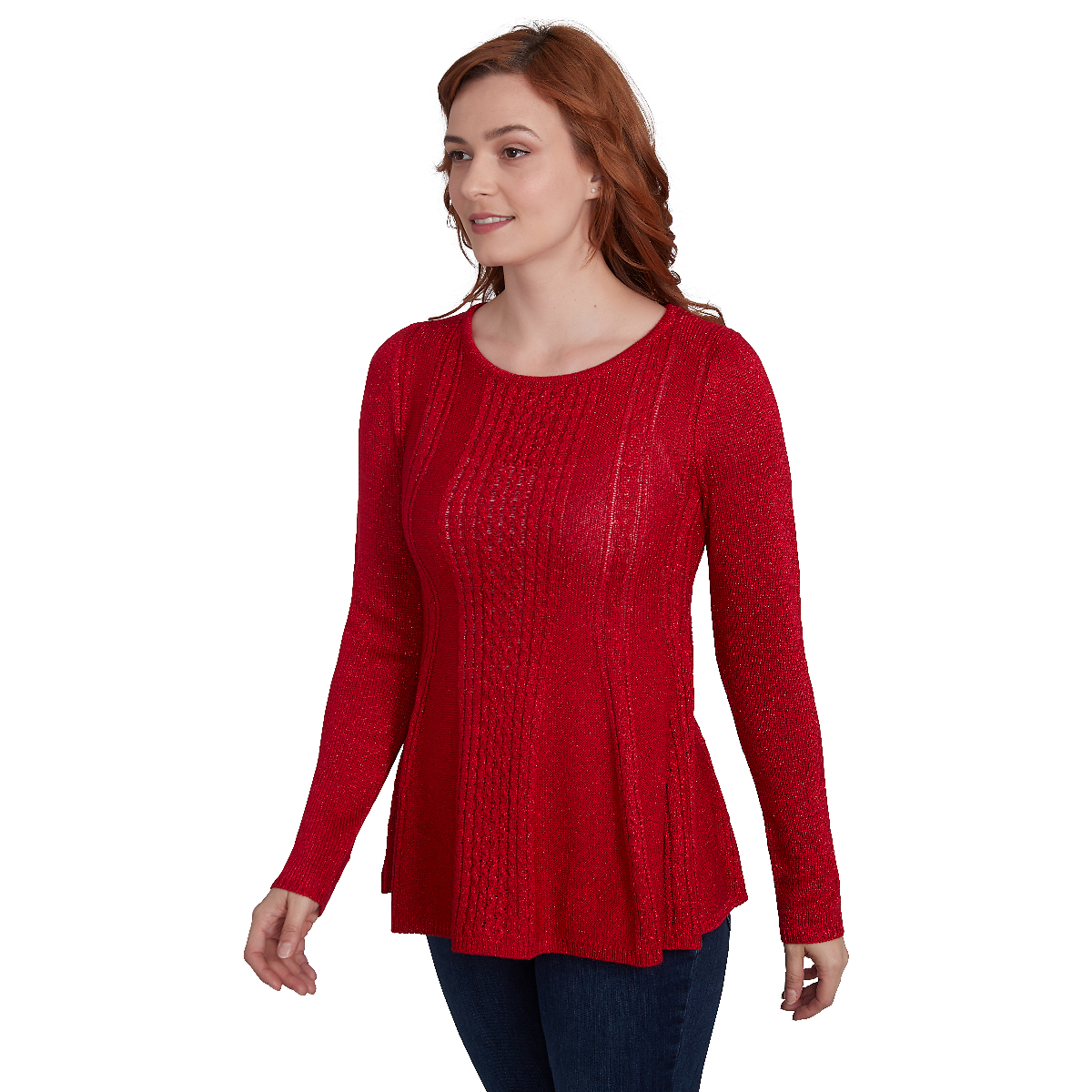 Womens Skye's The Limit Fashion Essentials Fit & Flare Sweater