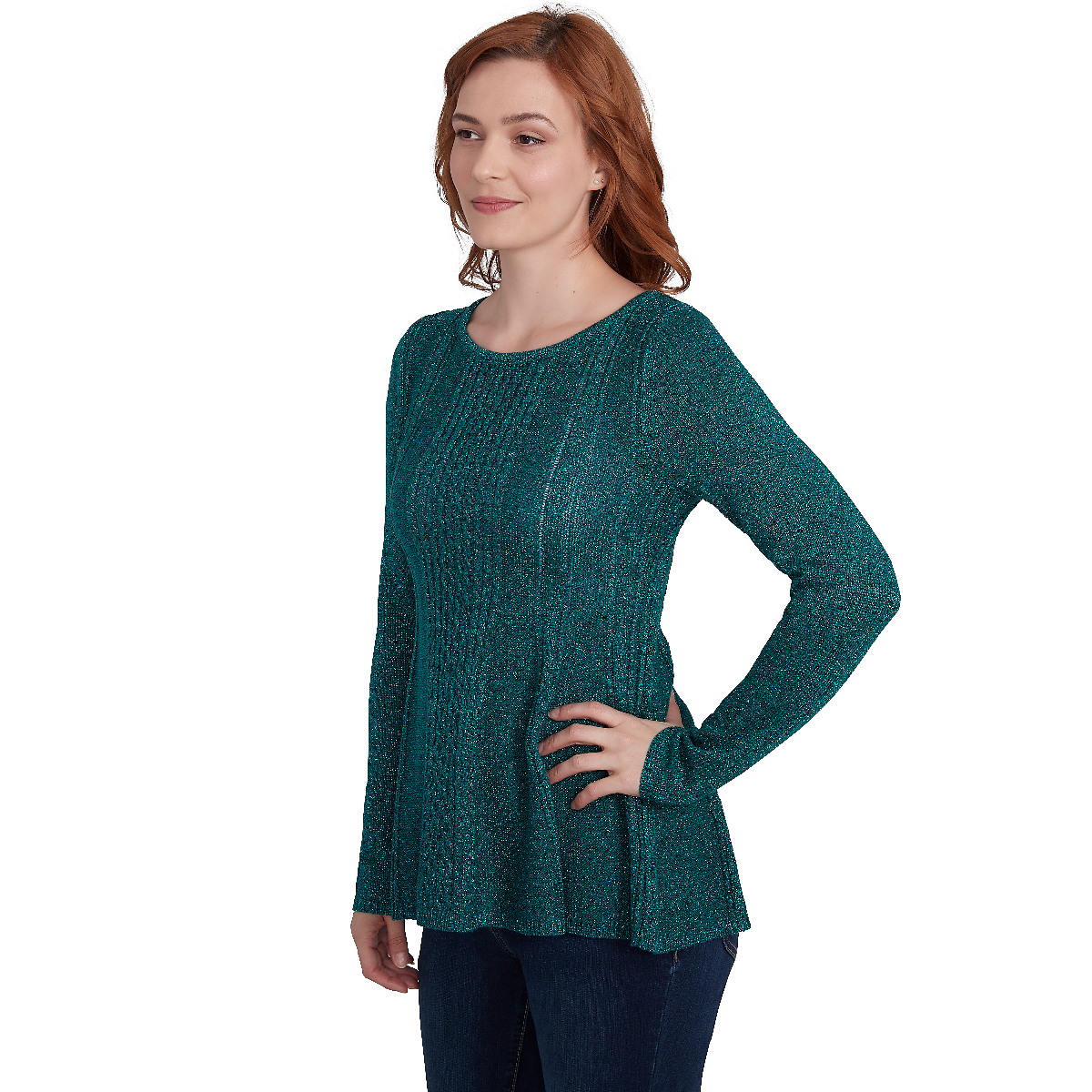 Womens Skye's The Limit Fashion Essentials Fit & Flare Sweater