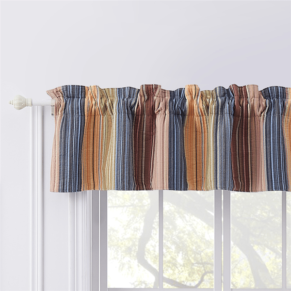 Greenland Home Fashions(tm) Katy Quilted Valance - 84x18