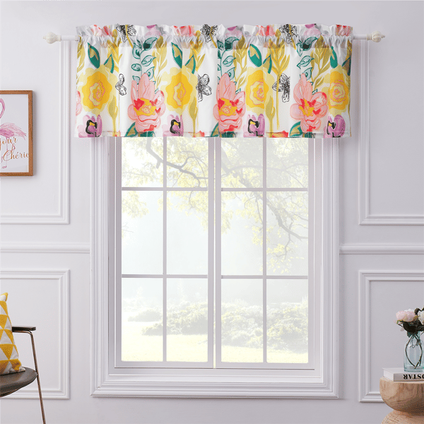 Greenland Home Fashions(tm) Watercolor Dream Valance - 84x21