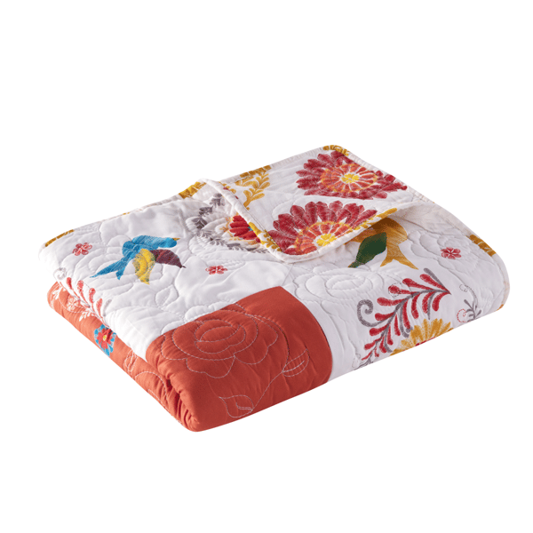 Greenland Home Fashions(tm) Topanga Reversible Quilted Throw Blanket