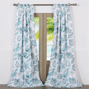 Greenland Home Fashions(tm) Cruz 2pc. Curtain Panel Set