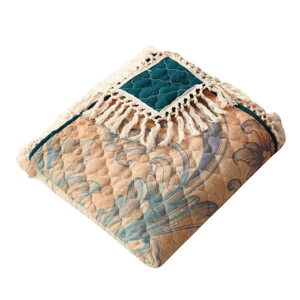 Greenland Home Fashions(tm) Eden Peacock Reversible Quilted Throw