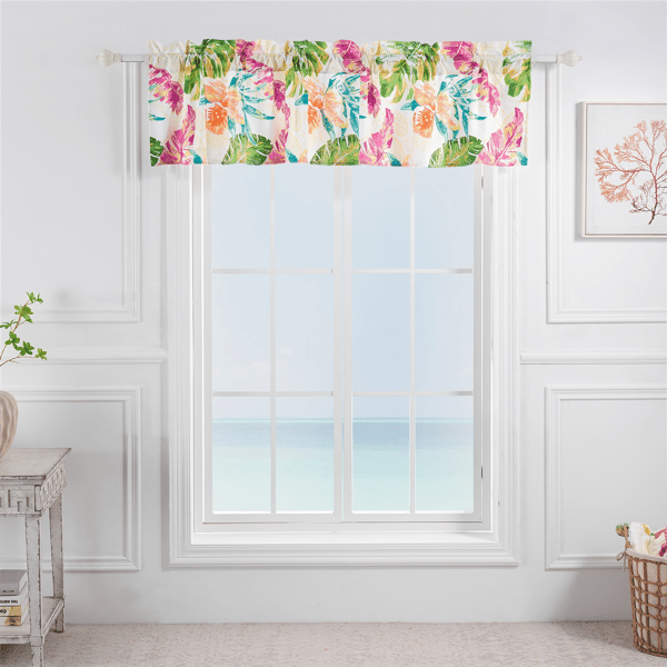 Greenland Home Fashions(tm) Tropics Valance - 84x18