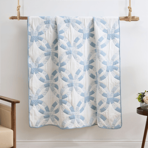 Greenland Home Fashions(tm) Wedding Ring Reversible Throw Blanket