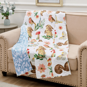 Greenland Home Fashions(tm) Willow Spring Forest Throw Blanket