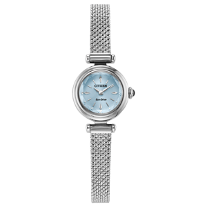 Womens Citizen(R) Eco-Drive Fio Light Blue Dial Watch - EG7081-51L
